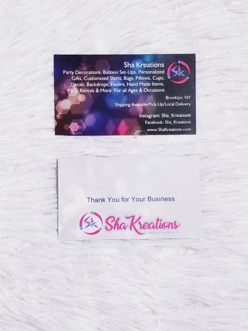 Custom Business Cards